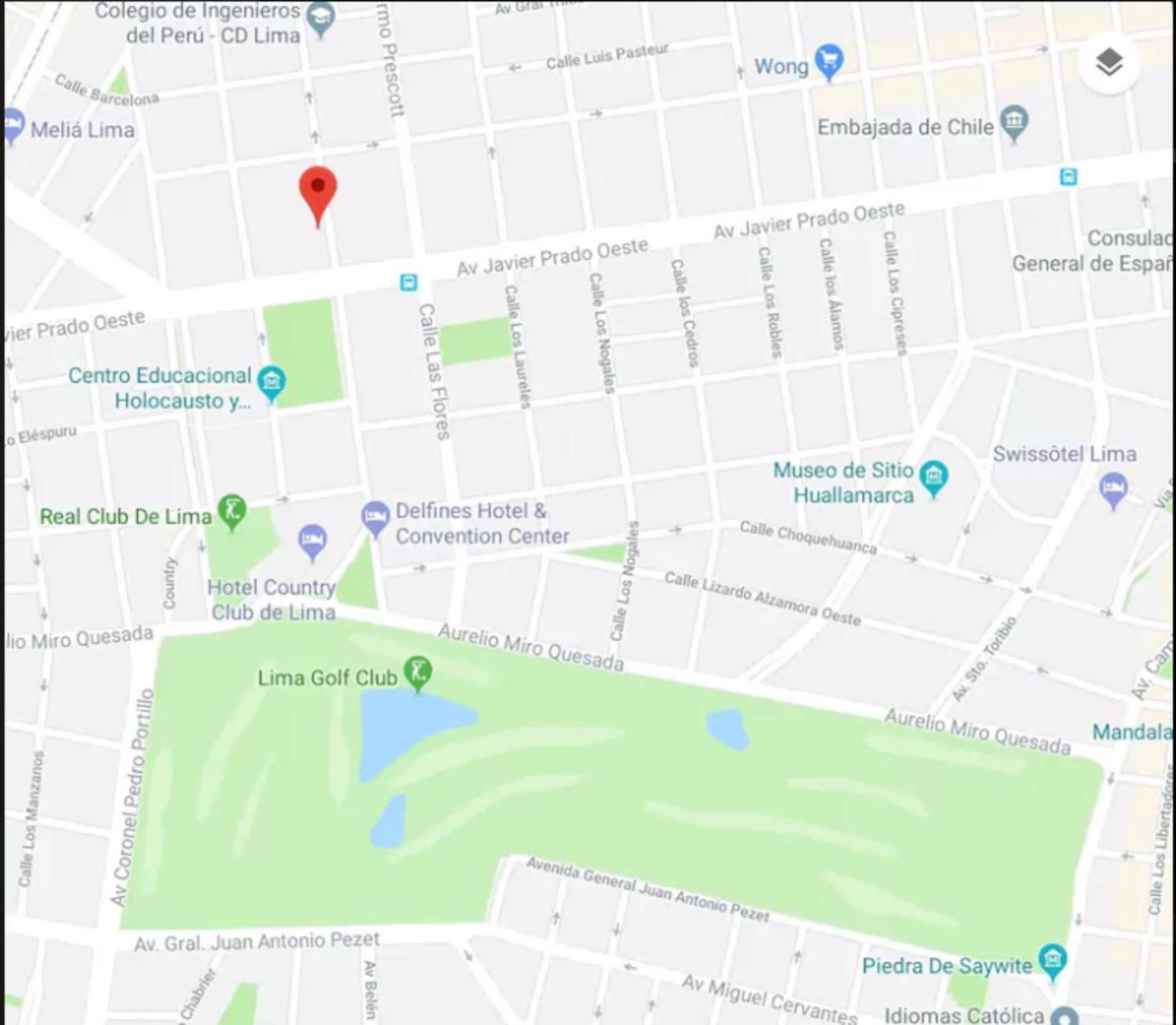 Departamento En San Isidro, Limaアパートメント エクステリア 写真